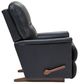 La-Z-Boy® Aries Denim Leather Manual Rocking Recliner-2