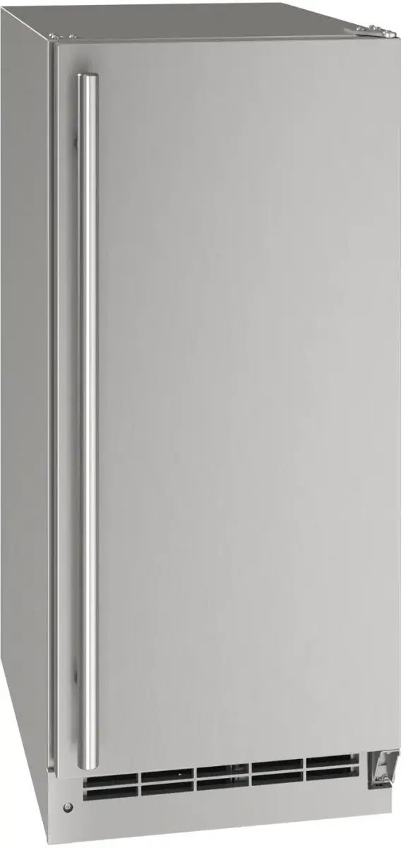 U-Line® Outdoor 15" Stainless Solid Ice Maker