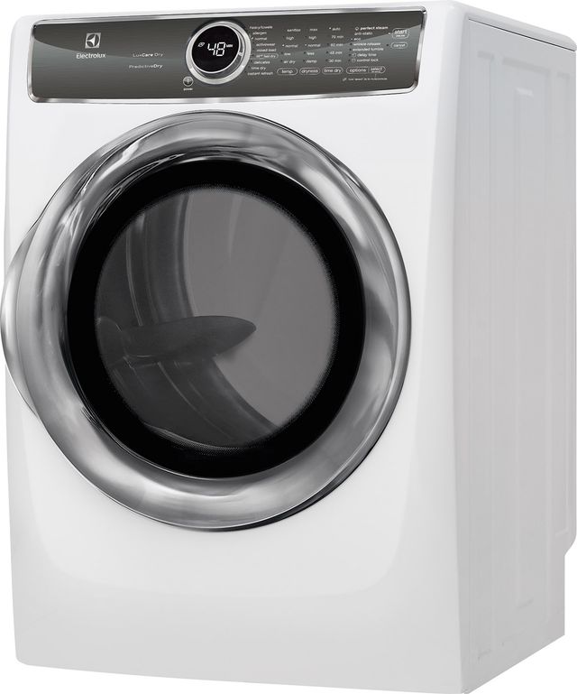 Electrolux 8.0 Cu.Ft. Island White Front Load Gas Dryer-2