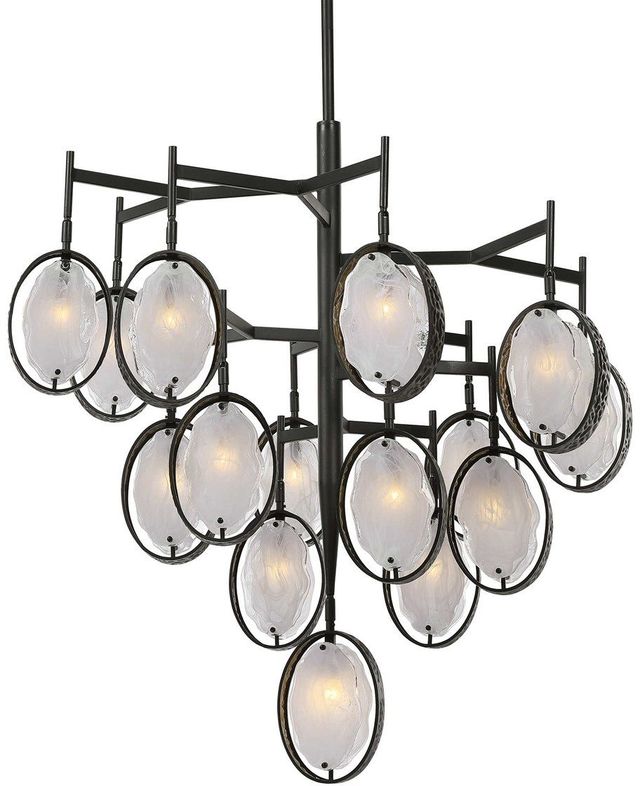 Uttermost® Maxin Bronze 15-Light Large Chandelier-0