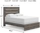 Signature Design by Ashley® Urbanoore Brown/Gray Queen Panel Bed-3
