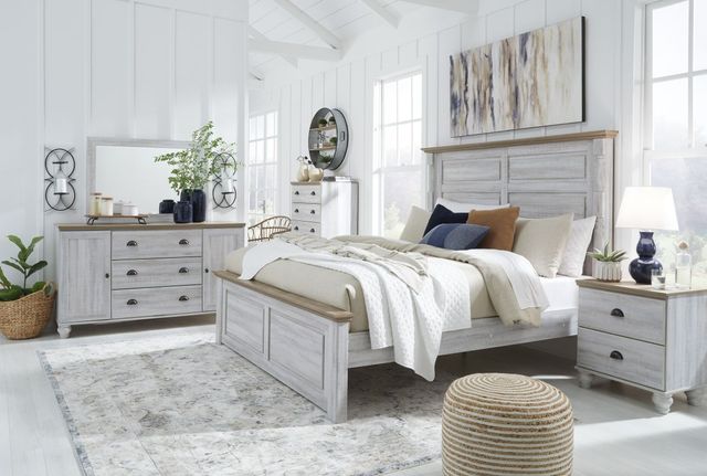 Signature Design by Ashley® Haven Bay Two-Tone Nightstand-3