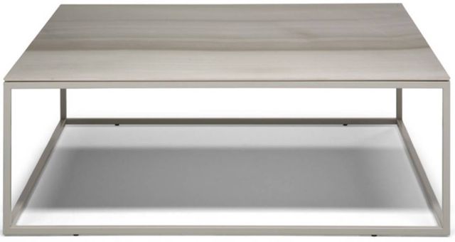 Natuzzi Editions Cabaret Onice/Light Gray Square Coffee Table-0