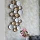A & B Home Ryder Bronze/Gold/White Hanging Wall Sculpture-3