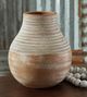 Signature Design by Ashley® Reclove Distressed White Vase-2