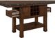 Mazin Furniture Schleiger Dark Brown Counter Height Dining Table-2