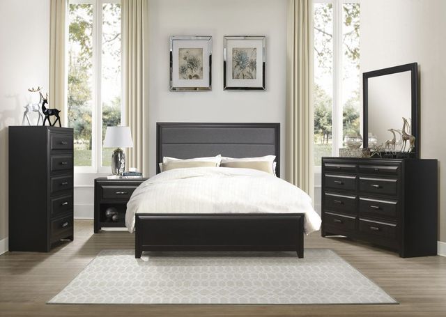 Homelegance® Cordelia Espresso Queen Bed-2