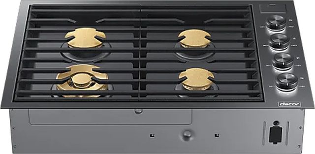 Dacor® Contemporary 30" Graphite Stainless Steel Natural Gas Cooktop-1