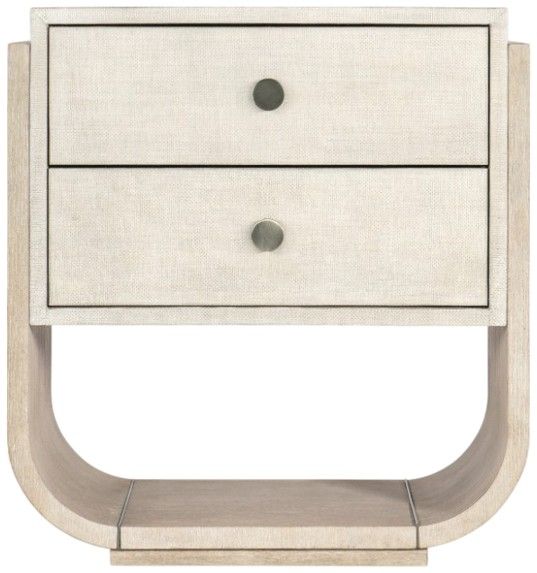Hooker® Furniture Modern Mood Diamond 2-Drawer Nightstand-2