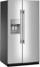 KitchenAid® 36" 28.7 Cu. Ft. PrintShield® Stainless Steel Side-by-Side Refrigerator with Panoramic LED Lighting-2