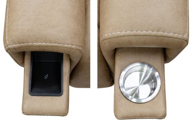 American Wholesale Furniture Canton Sand Power Lift Recliner-2