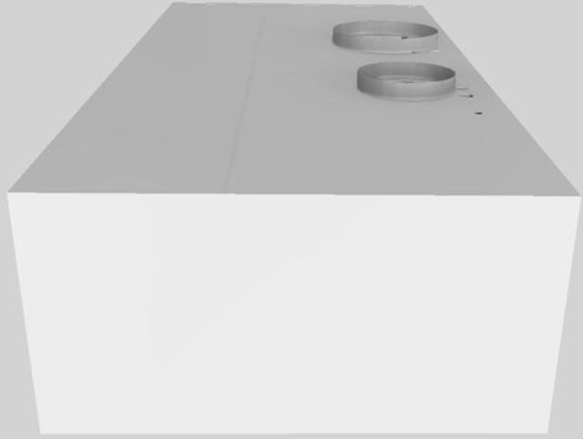 Vent-A-Hood® 54" White Wall Mounted Range Hood-1