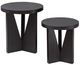 Uttermost® Nadette 2-Piece Dark Espresso Nesting Table Set-0