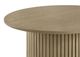 Coaster® Hamlyn Natural Oak Round Fluted Occasional Coffee Table-4