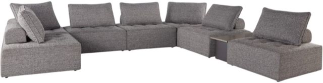 Signature Design by Ashley® Bree Zee 8-Piece Brown Fabric Outdoor Sectional-0