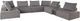 Signature Design by Ashley® Bree Zee 8-Piece Brown Fabric Outdoor Sectional-0