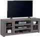 aspenhome® Contemporary Alder Smokey Gray 72" Console-1