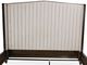 Michael Amini® Paris Chic Ivory Queen Channel Tufted Panel Bed-0