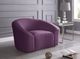 Meridian Furniture Riley Purple Velvet Chair-4