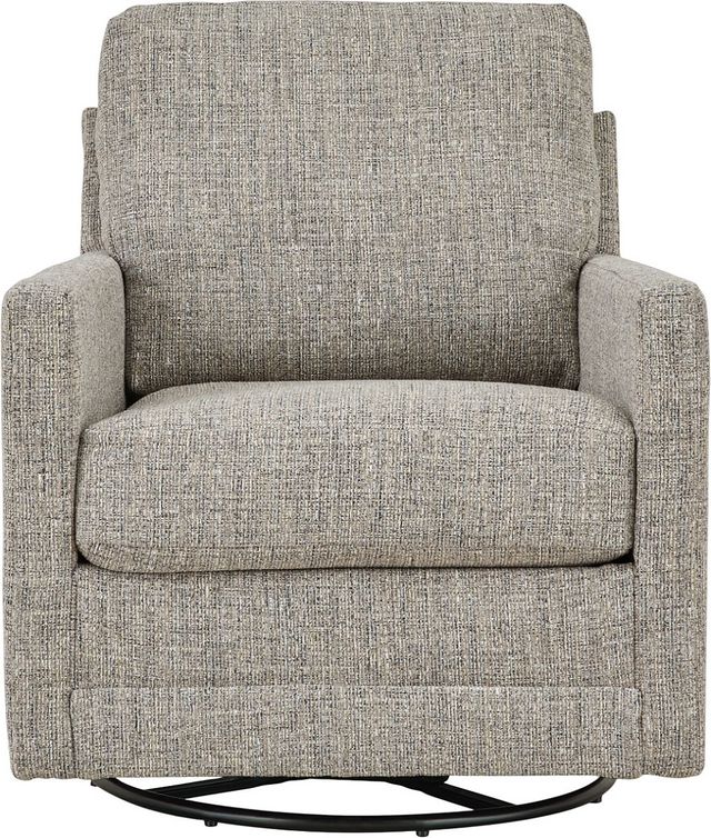 Ashley® Bralynn Linen Swivel Glider Accent Chair-1