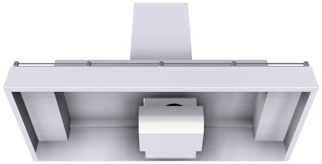 Vent-A-Hood® 48" White Contemporary Wall Mount Range Hood-3