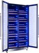 FORNO® Vernazza Series Alta Qualita 40" 25.07 Cu. Ft. Stainless Steel Built-In Wine Cooler-3