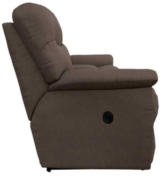 La-Z-Boy® James Mocha Manual Reclining Loveseat with Console-3