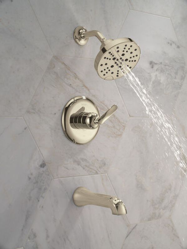 Delta Bonacci™ 14 Series Lumicoat® Polished Nickel Tub & Shower Trim -3