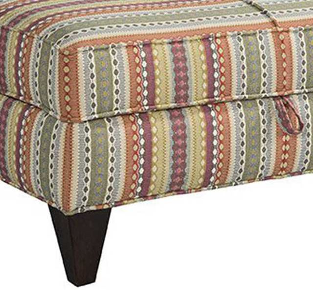Marshfield Furniture Essentially Yours Multi-Colored Ottoman-1