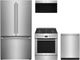 Electrolux 4 Piece Stainless Steel Kitchen Package-0