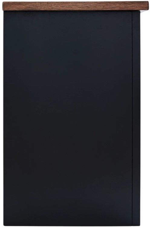Signature Design by Ashley® Wildenauer Black/Brown TV Stand-2