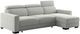 Luonto® Furniture Elliot 2-Piece Lea/Smoked Birch King Sleeper Sectional and Chaise-2