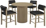 Black-Natural Oak