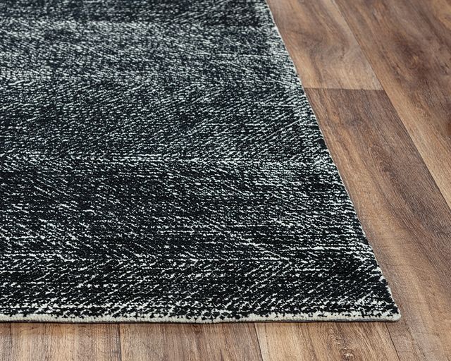 Rizzy Home Etchings Black 5'x8' Rectangular Rug-4