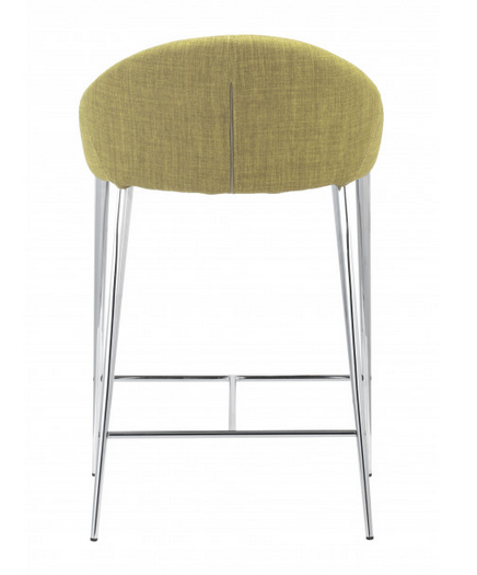 Zuo® Modern Reykjavik Pea Green Counter Chair-1