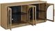 Steve Silver Co. Magnolia Weathered Sand Cathedral Doored Server-3