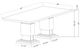 Global Furniture USA D12 7-Piece Brown/White Dining Set-1