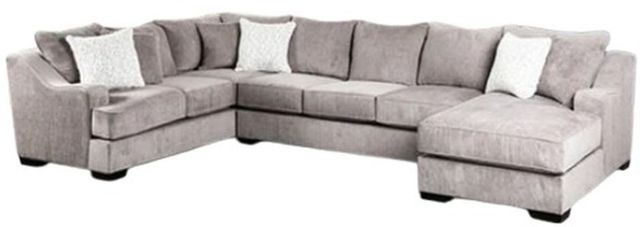 Furniture of America® Mayfield Gray Sectional-0