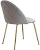 Diamond Sofa® Lilly 2-Piece Grey Dining Chair Set-3