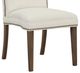 Fairfield® Customizable Entree Dining Empire Tall Back Armless Stack Chair with Tobacco Legs and Buttons-2