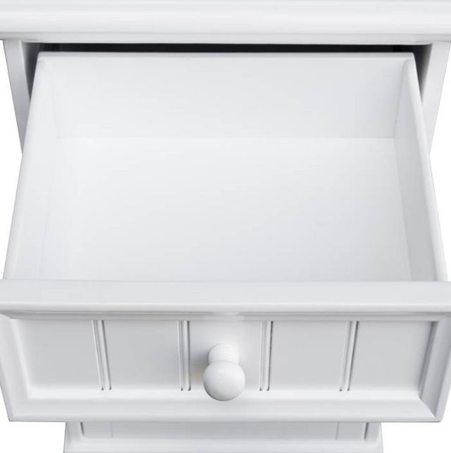 Cottage Creek Furniture Beachfront White Nightstand-3