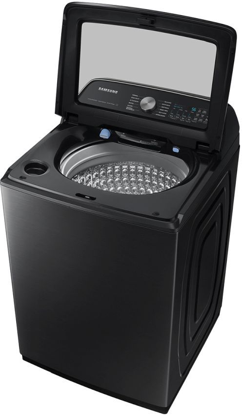 Samsung Brushed Black Laundry Pair-3