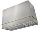 AGA Loge 48" Slate Wall Mounted Range Hood with Polished Chrome Trim-0
