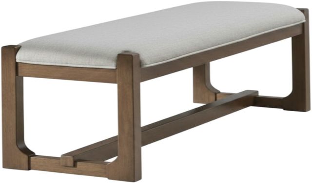 Liberty Furniture Harmony Brownstone/Oatmeal Dining Bench-0