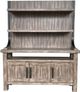 Parker House® Lodge 2-Piece Siltstone Buffet and Hutch Set-2