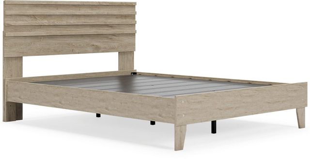 Signature Design by Ashley® Oliah Natural Queen Panel Headboard-2