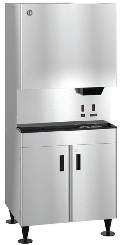 Hoshizaki 34" Stainless Steel Icemaker/Dispenser Stand with Lockable Doors-1