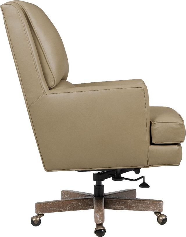 Hooker® Furniture Ready-Made Upholstery Wright Zen Putty Executive Swivel Tilt Chair-3