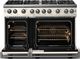 Viking® 5 Series 48" Pure White Pro Style Gas (NG) Range with Polished Chrome Trim-1