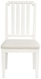 Magnussen Home® Willowbrook Egg Shell White Side Chair-2